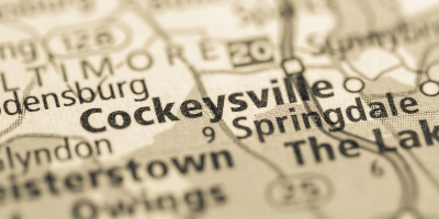 Cockeysville on a map