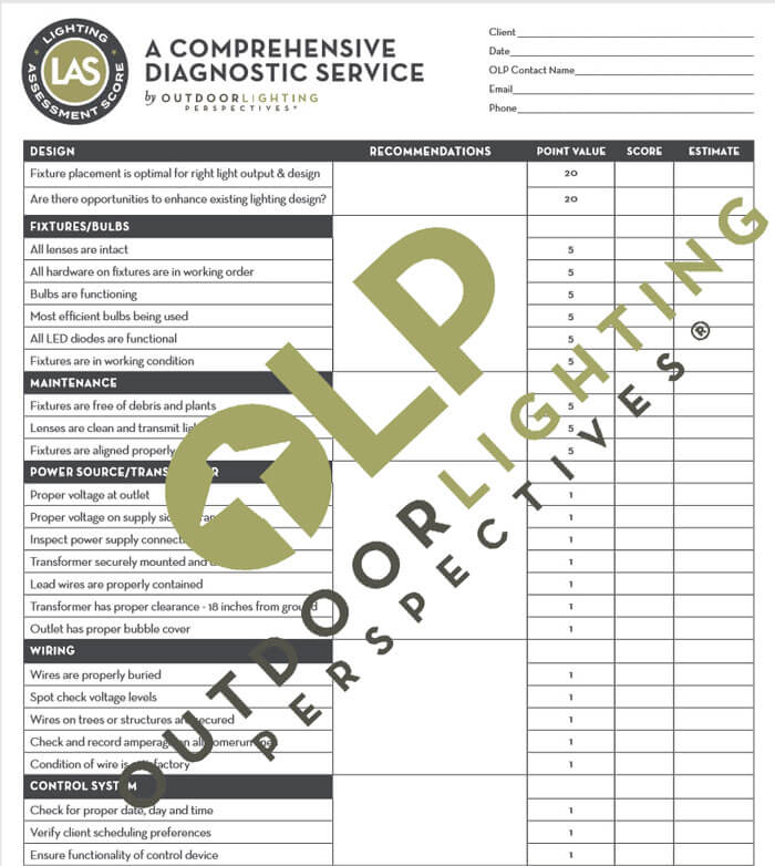 We Service All Landscape Lighting Systems! Start with Free Inspection