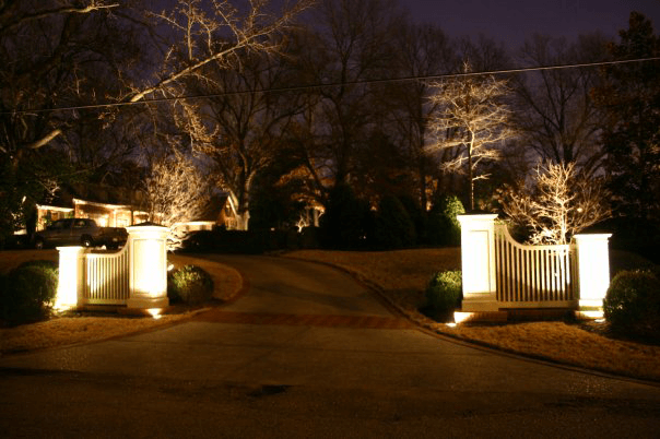 Neighborhood Entry Lighting