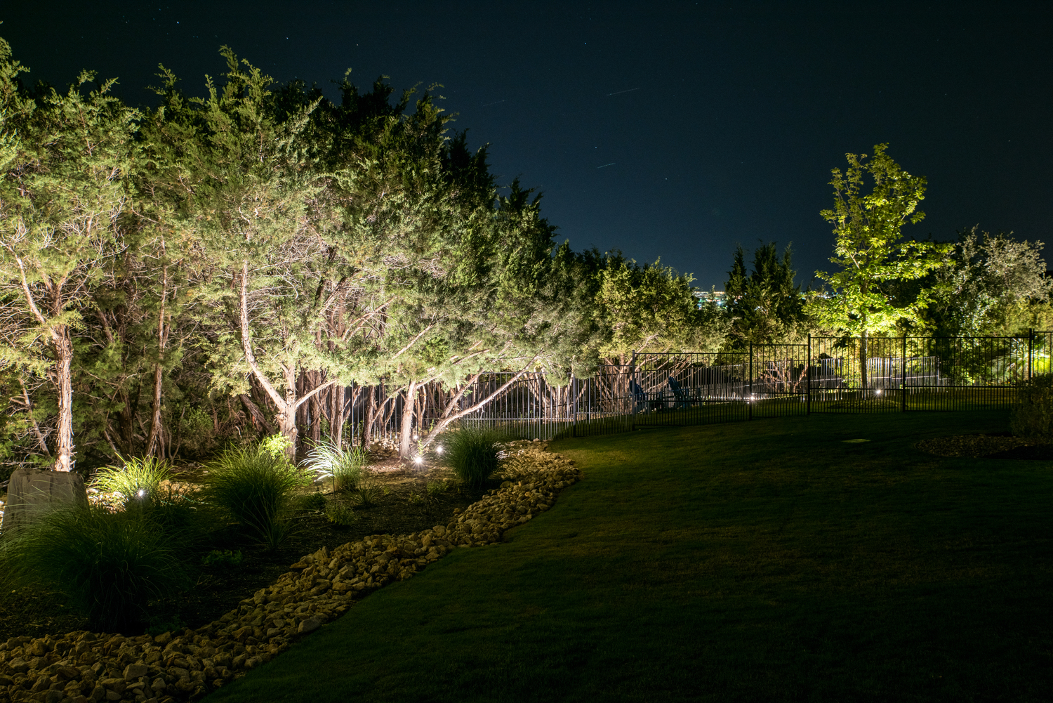 backyard landscape lighting memphis tn