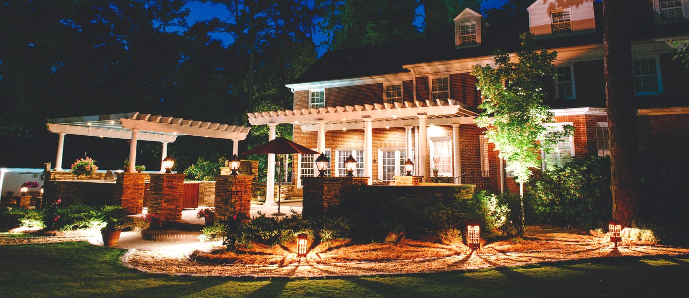 landscape lighting Collierville, TN