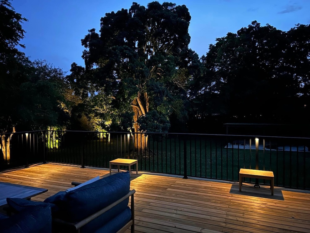 professional deck lighting memphis tennessee
