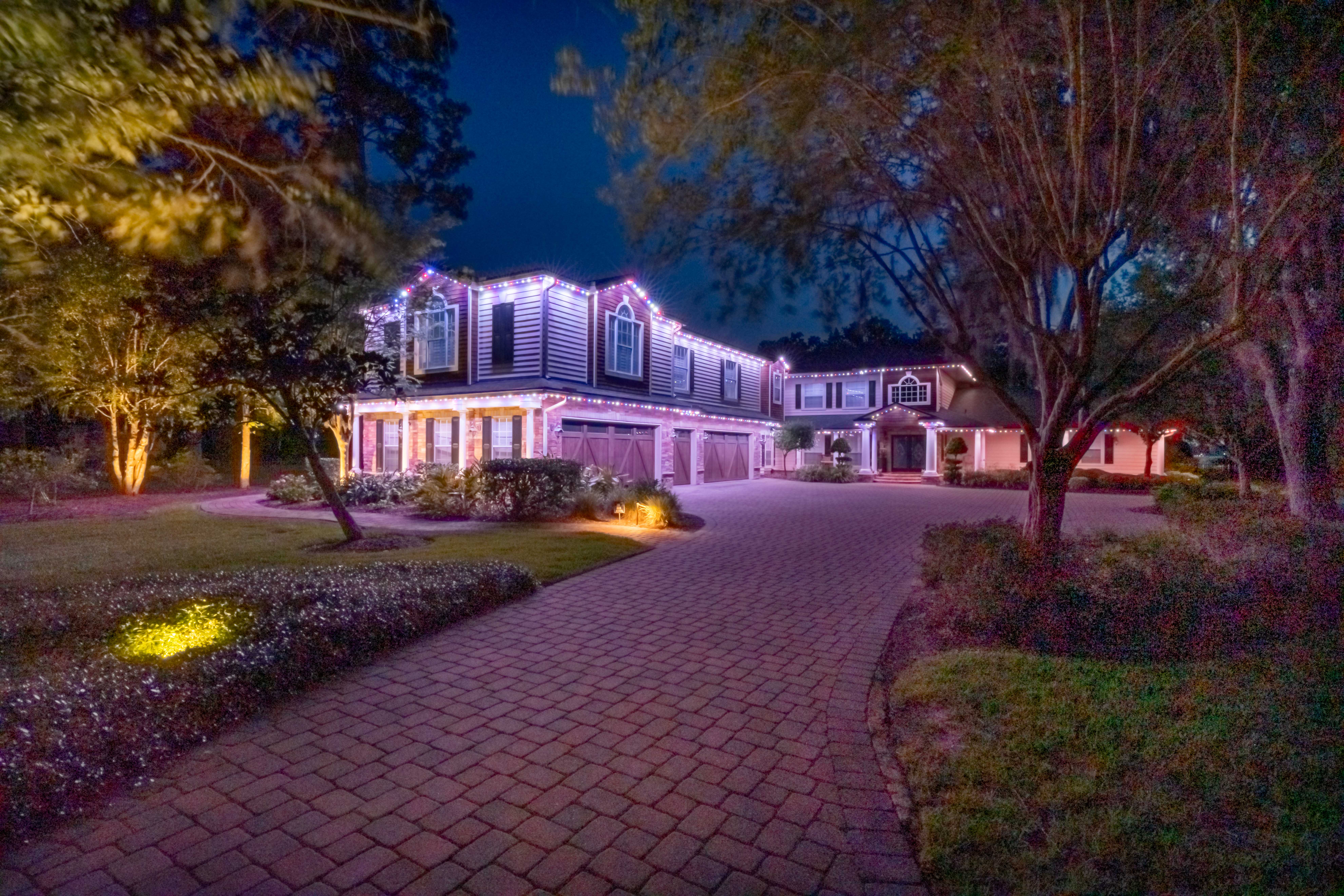 color-changing outdoor lighting installer in St. Johns, FL