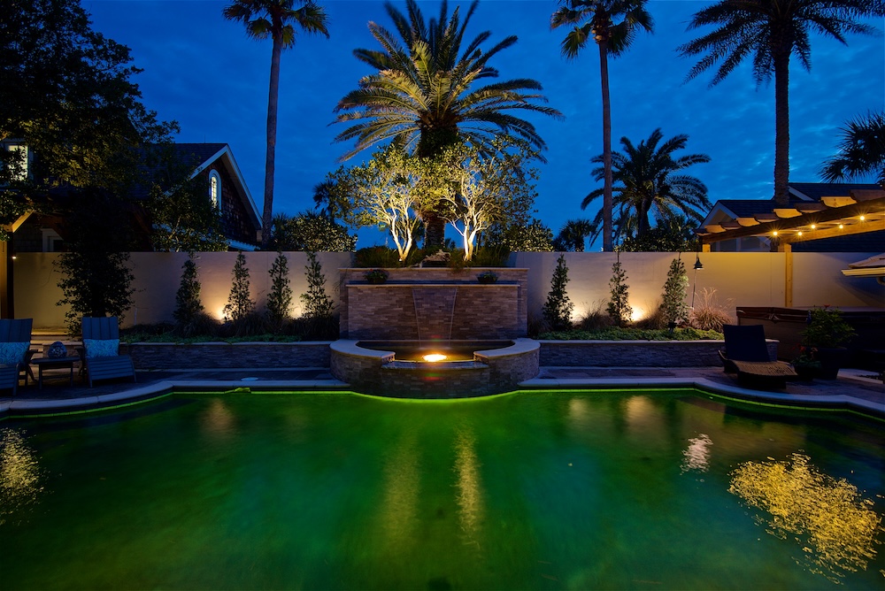 pool lighting ponte vedra beach florida