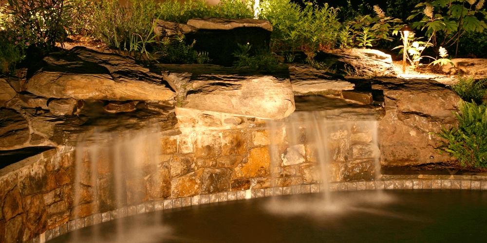 Waterfall Lighting