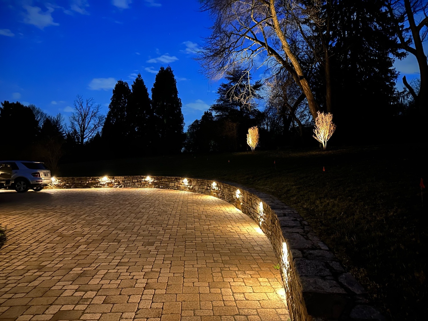 color changing led path lighting richmond va