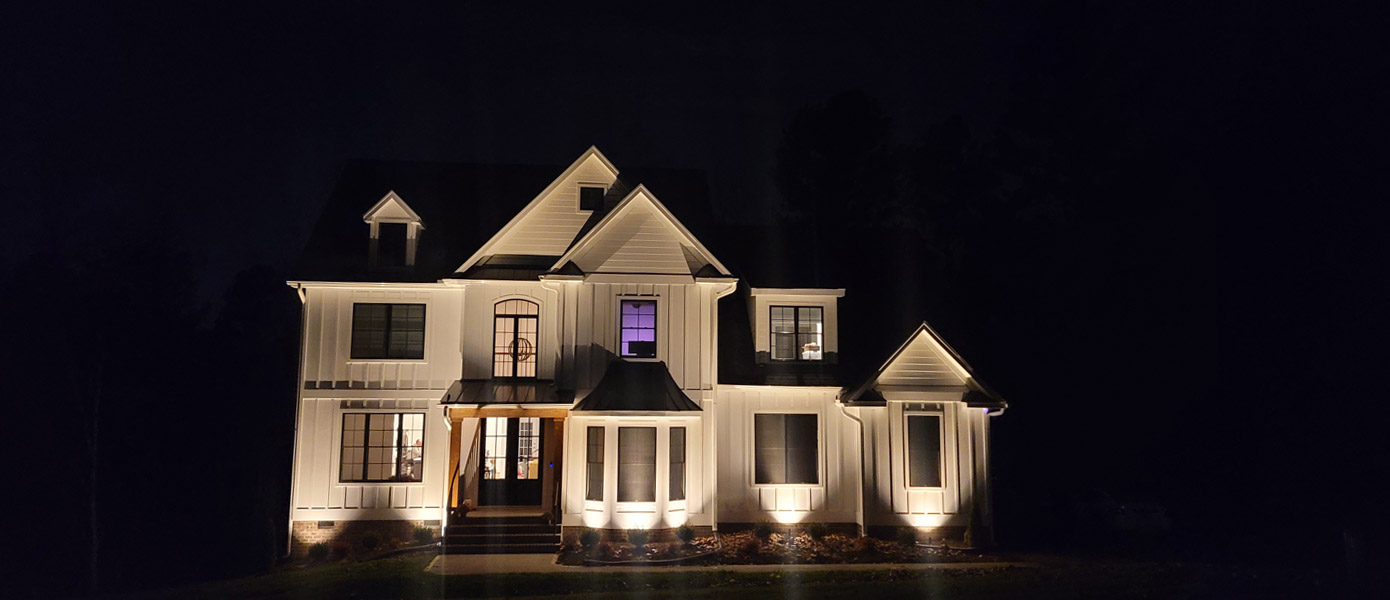 Architectural Uplighting in Richmond VA