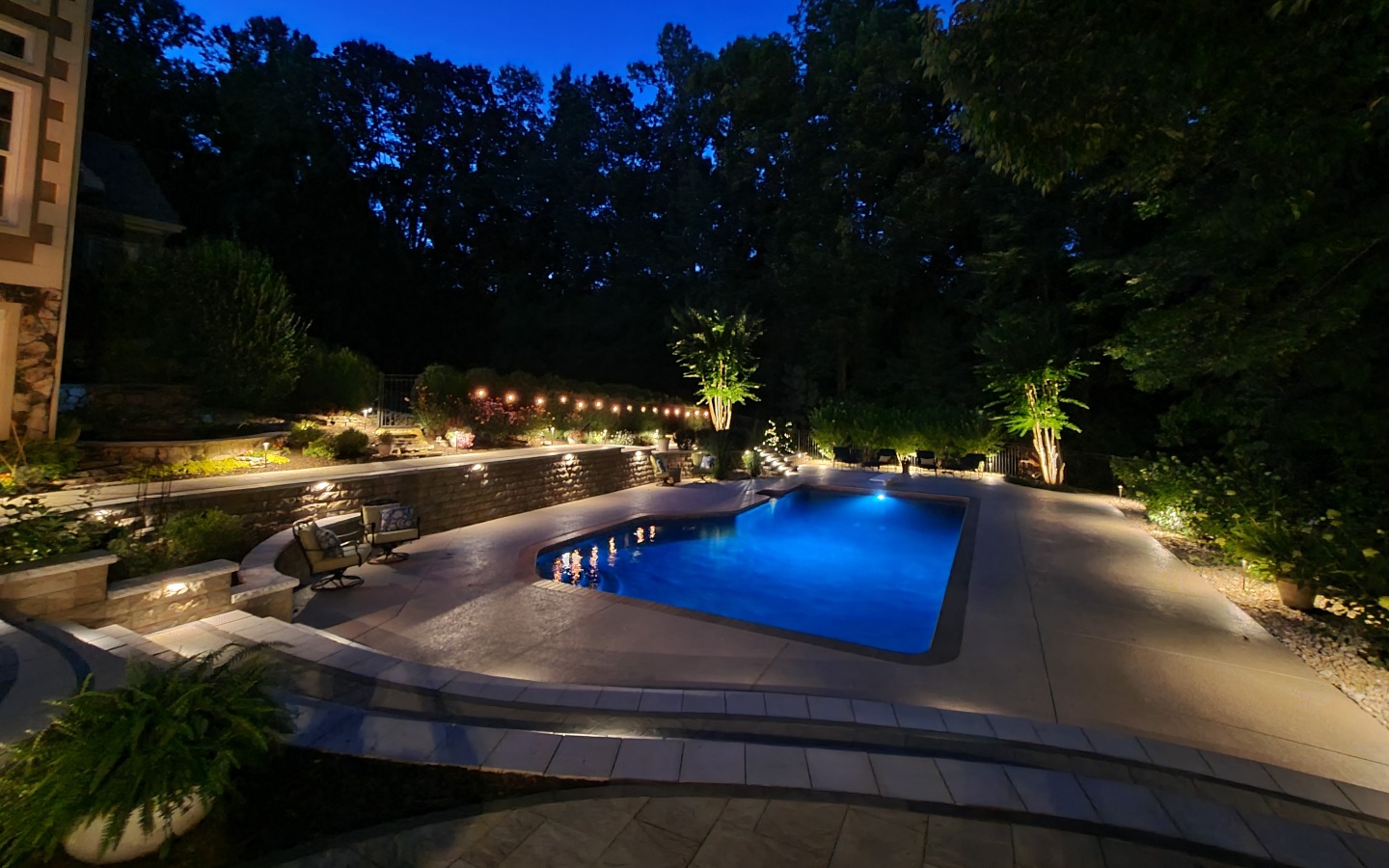 Powhatan, VA landscape lighting installer