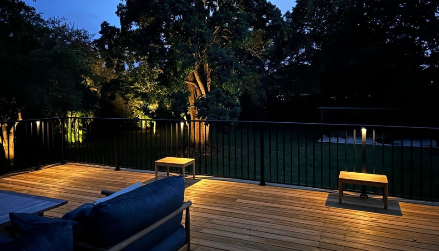 custom exterior lighting company in Manakin Sabot, VA
