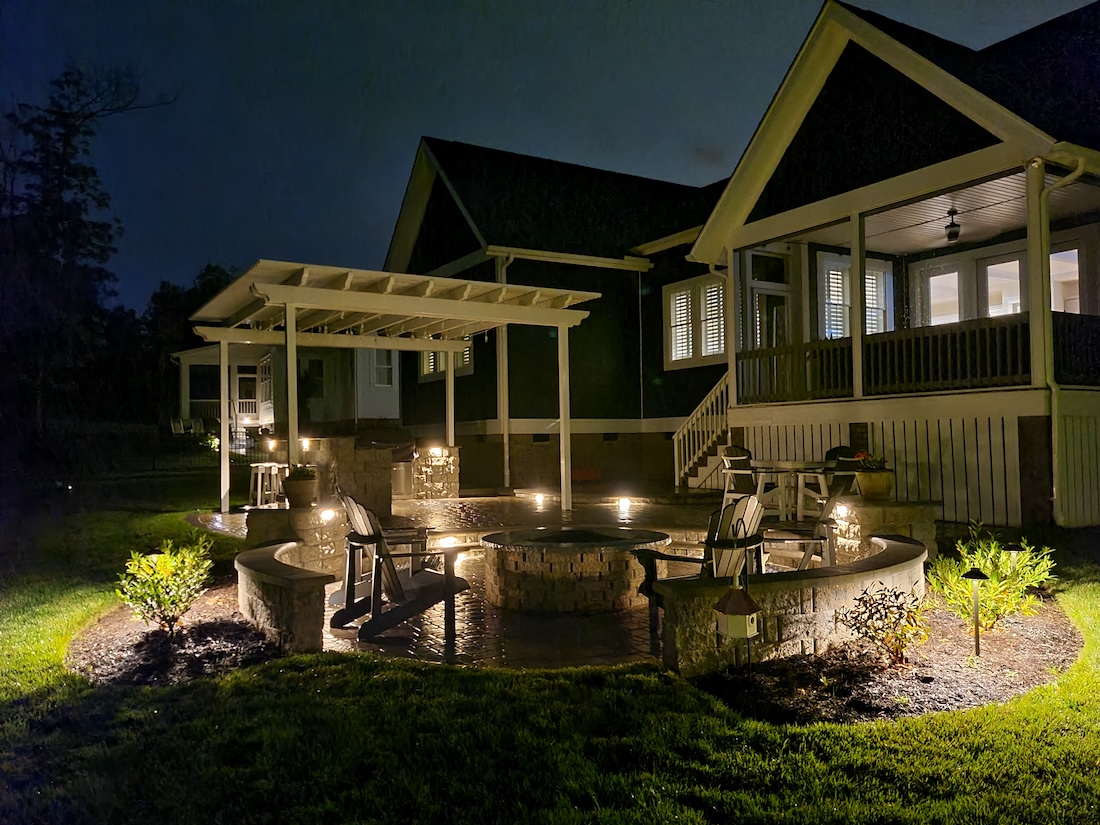 outdoor patio lighting in mechanicsville VA