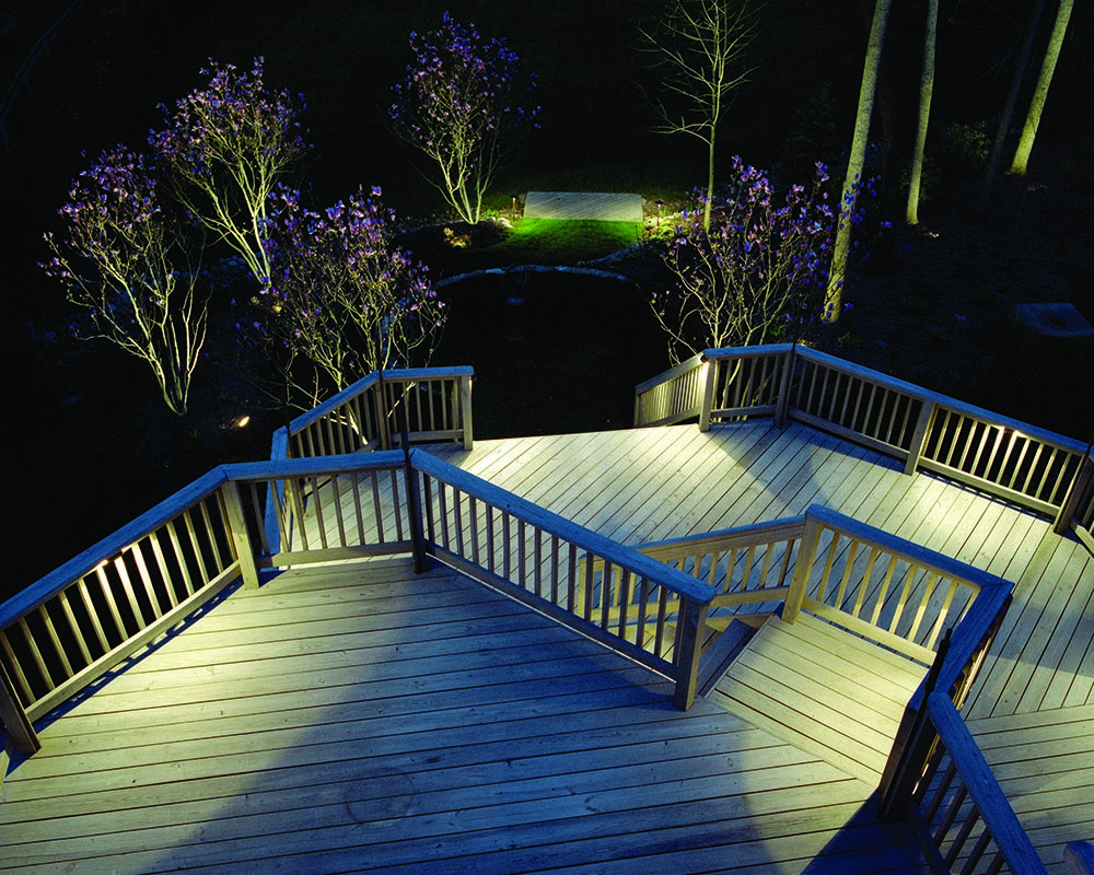 designer deck lights