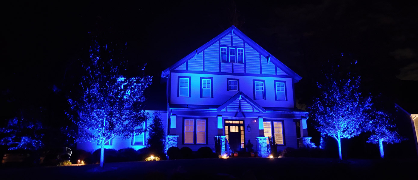 Outdoor color changing lighting Glen Allen VA