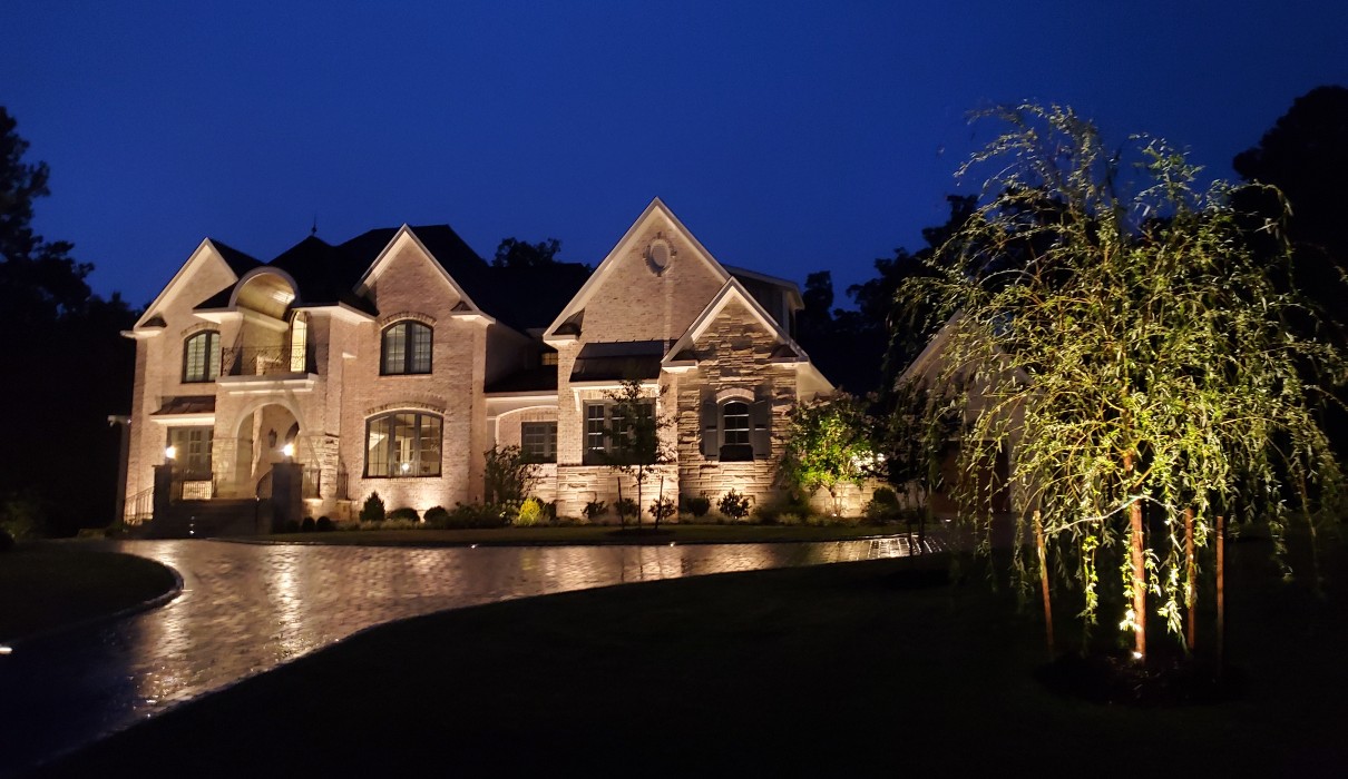 outdoor lighting in Richmond
