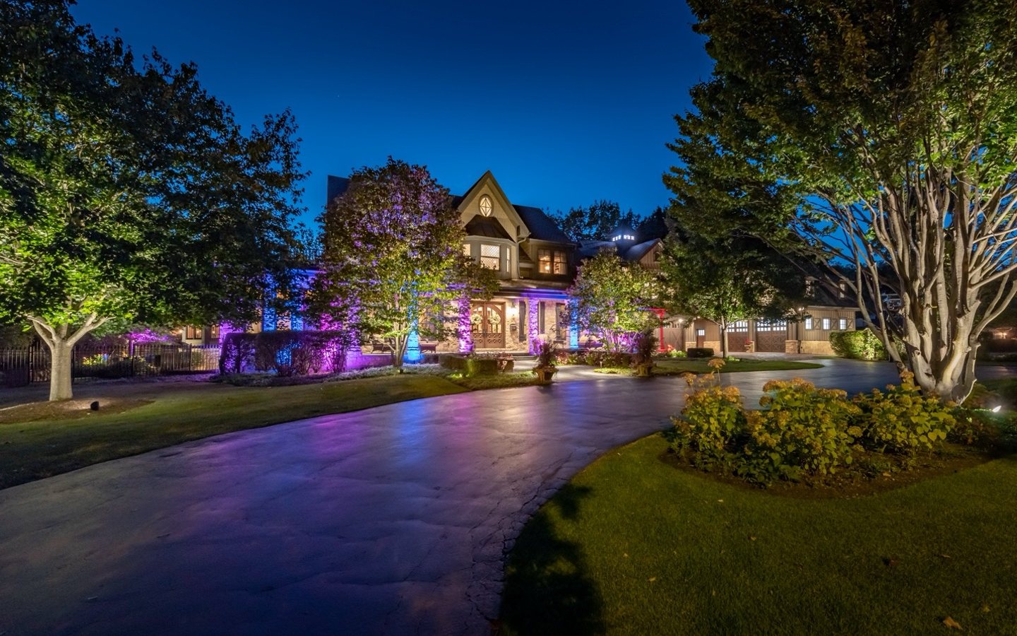 multi-colored lighting