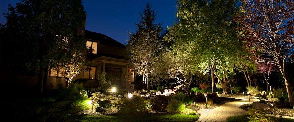 Olathe Landscape Lighting by Outdoor Lighting Perspectives