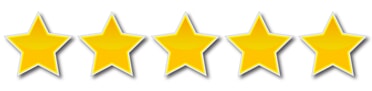 5 stars in a line 