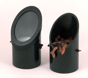 OLP charlotte black well lights with covers