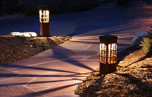 landscape path lights for safety at night 