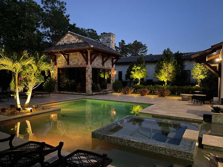 pool and landscape lighting