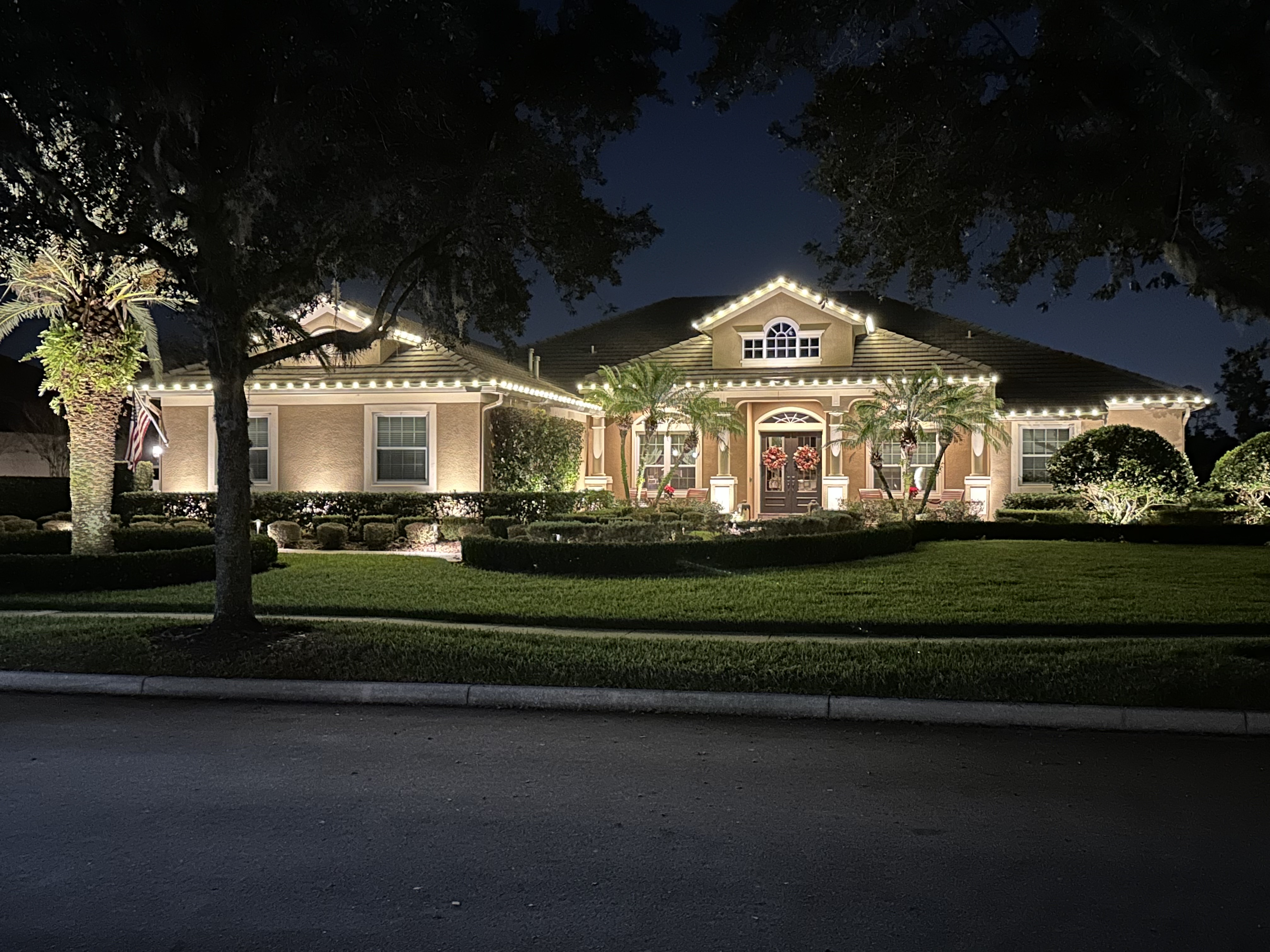 outside lighting on house