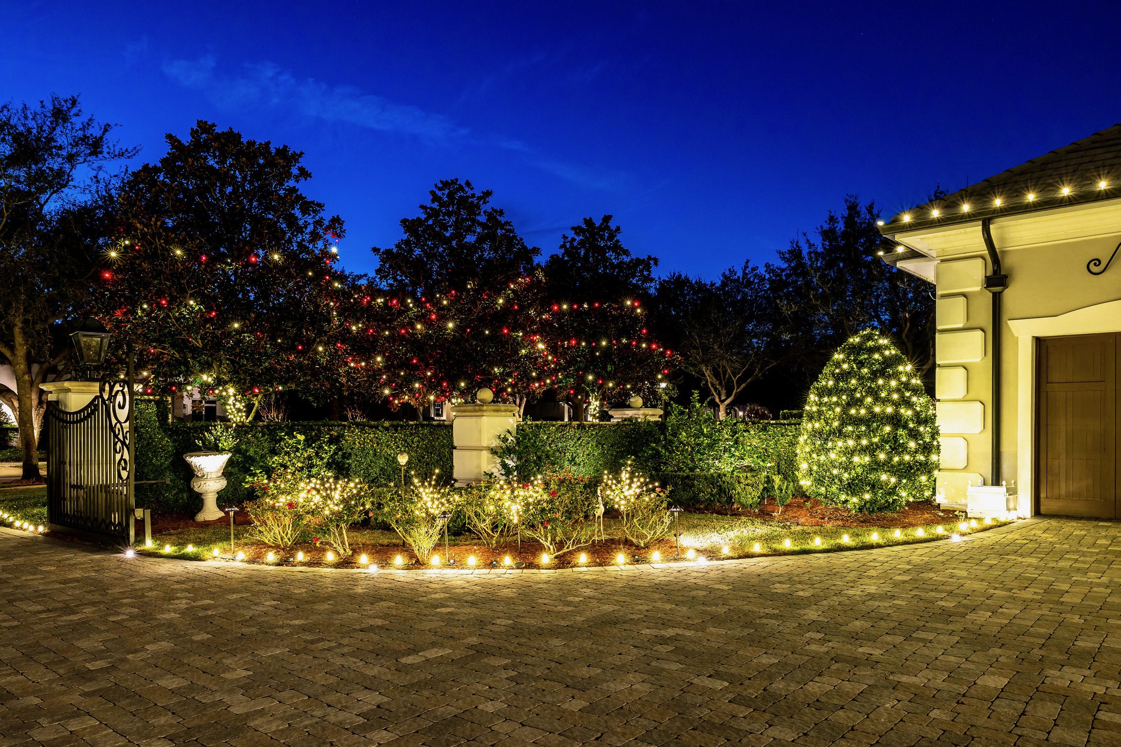 light up walk way