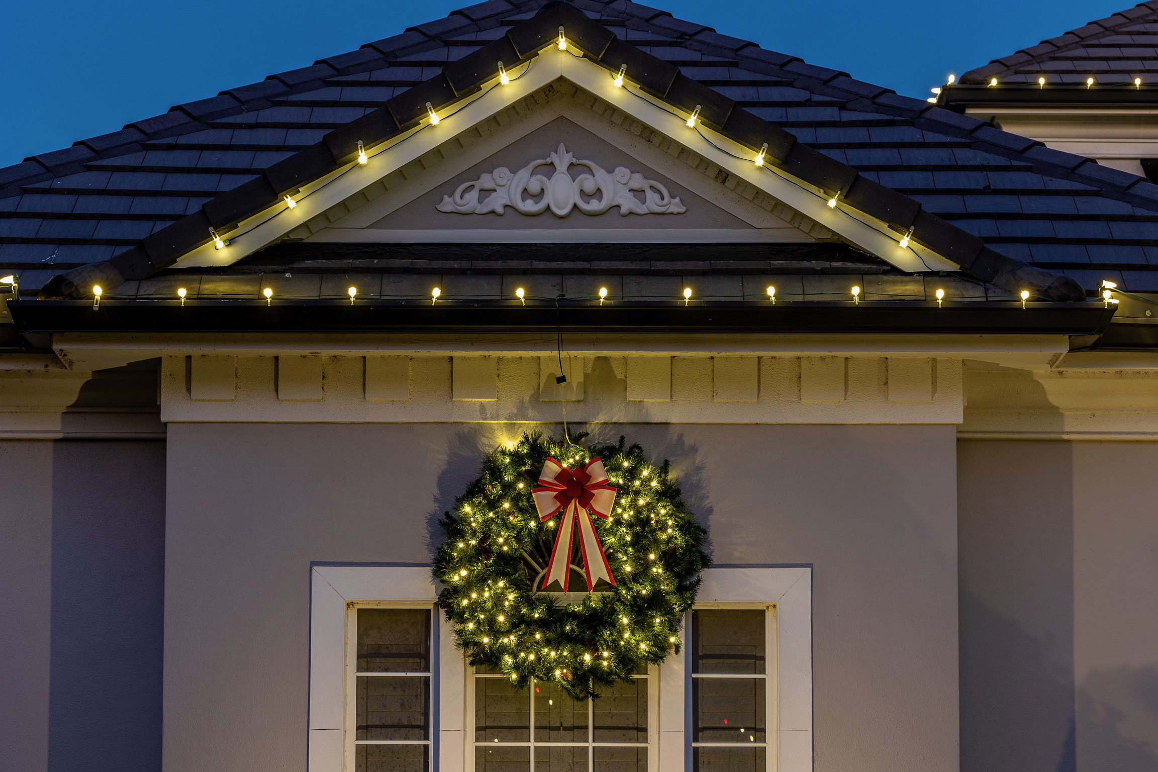 light up wreath
