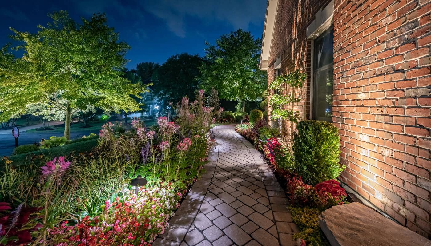 custom outdoor lighting in cassopolis