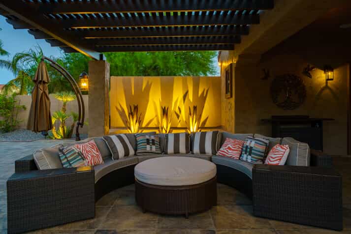 backyard lighting