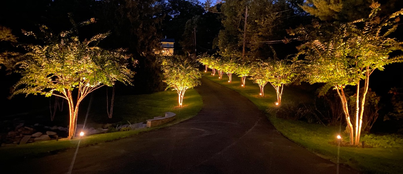 landscape lighting Andover, MA
