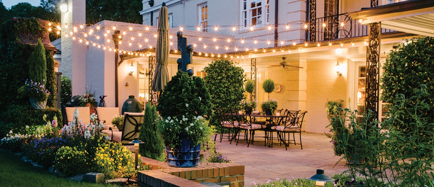 custom Gloucester outdoor lighting