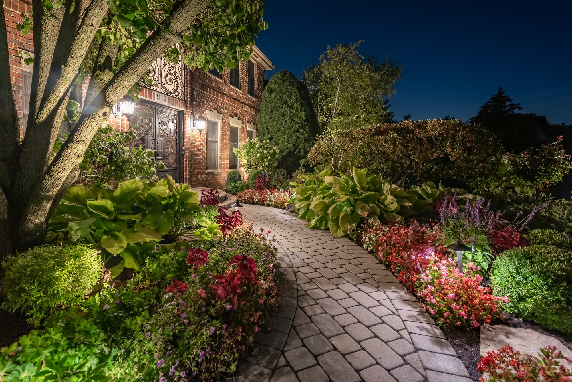 landscape garden lighting cincinnati ohio