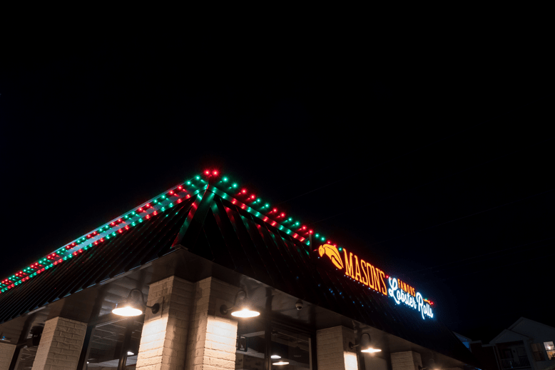 commercial Permanent Roofline Lighting